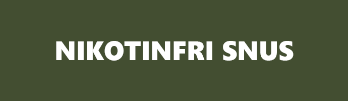 Nikotinfri snus