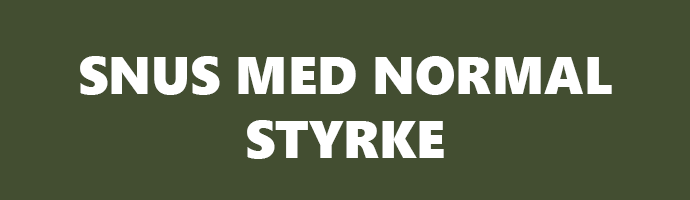 Snus med normal styrke