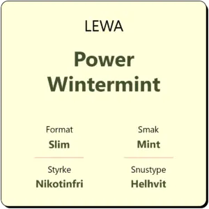 LEWA Power Wintermint