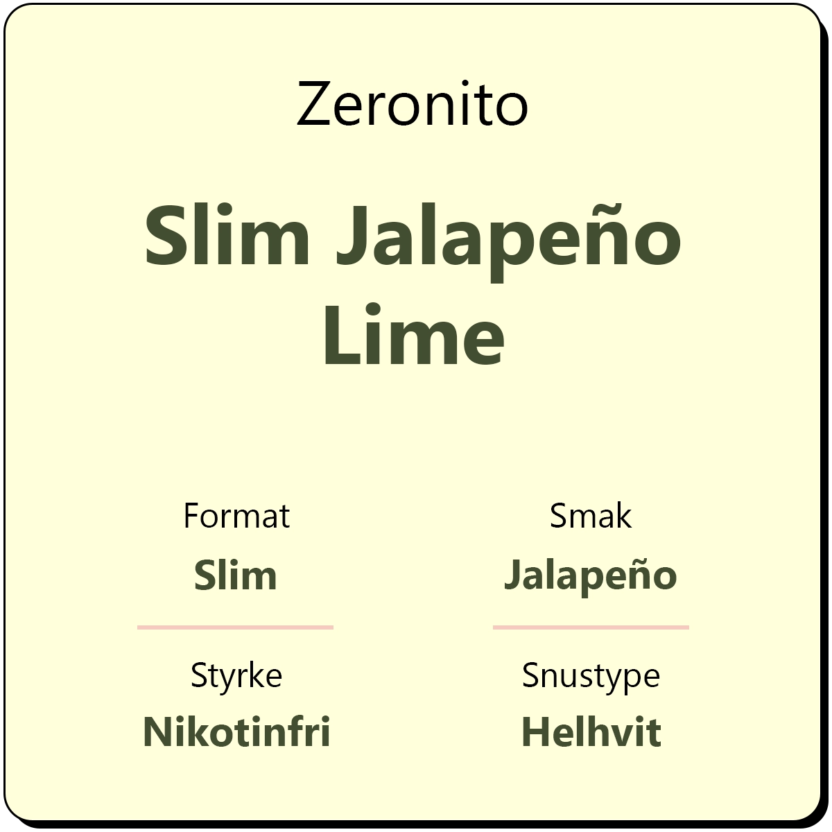 Zeronito Slim Jalapeño Lime