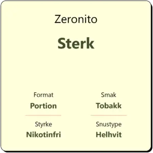 Zeronito Sterk