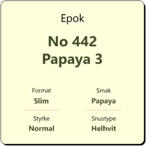 Epok No442 Papaya 3