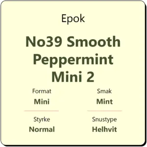 Epok No39 Smooth Peppermint Mini 2