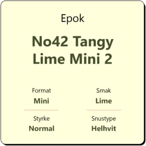 Epok No42 Tangy Lime Mini 2