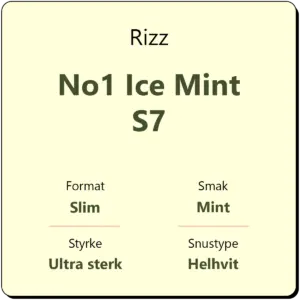 Rizz No1 Ice Mint S7