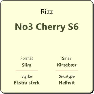 Rizz No3 Cherry S6