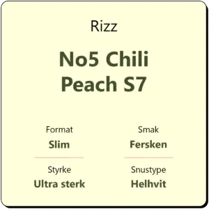 Rizz No5 Chili Peach S7