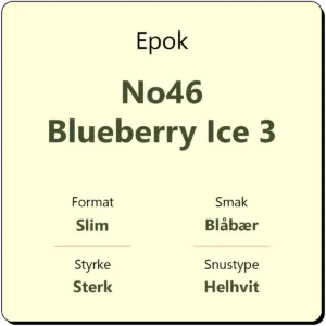 Epok No46 Bluberry Ice 3