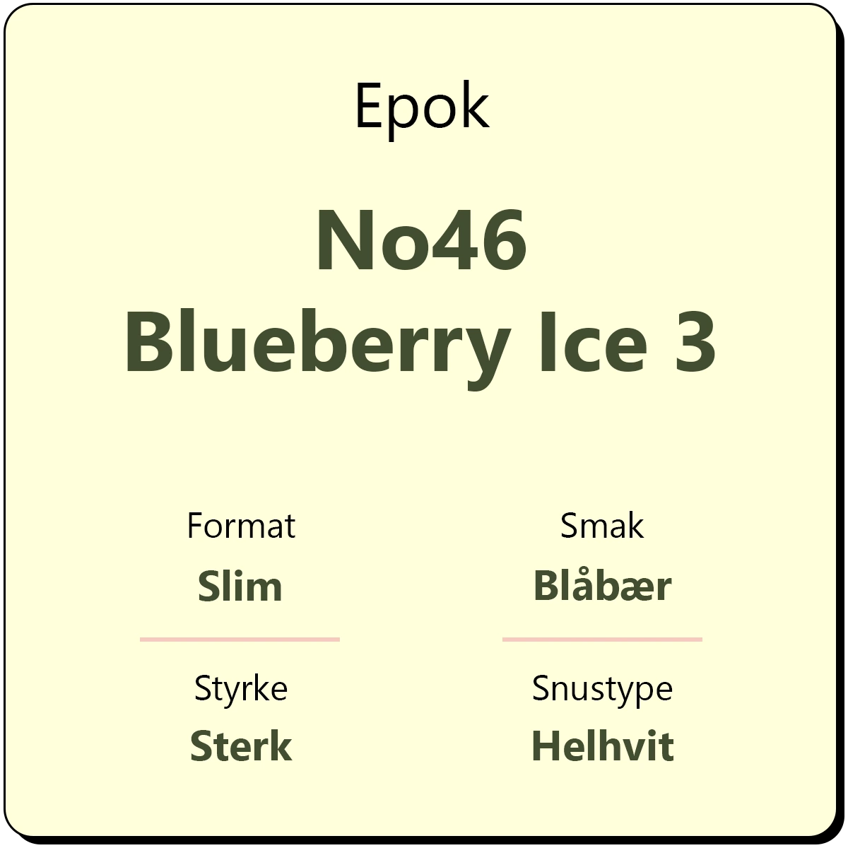 Epok No46 Bluberry Ice 3